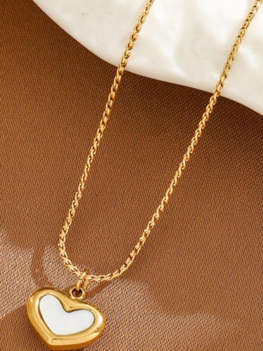 BSZYYV8Z_8396a14b62ae4f8485675fe609b3d169 Gold Heart Pendant Necklace