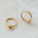 Gold Knotted Ring