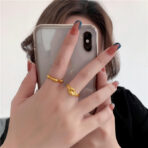 Gold Knotted Ring