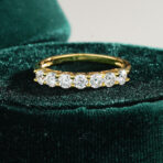 Zircon Gold Ring for Women