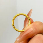 Golden Loop Ring