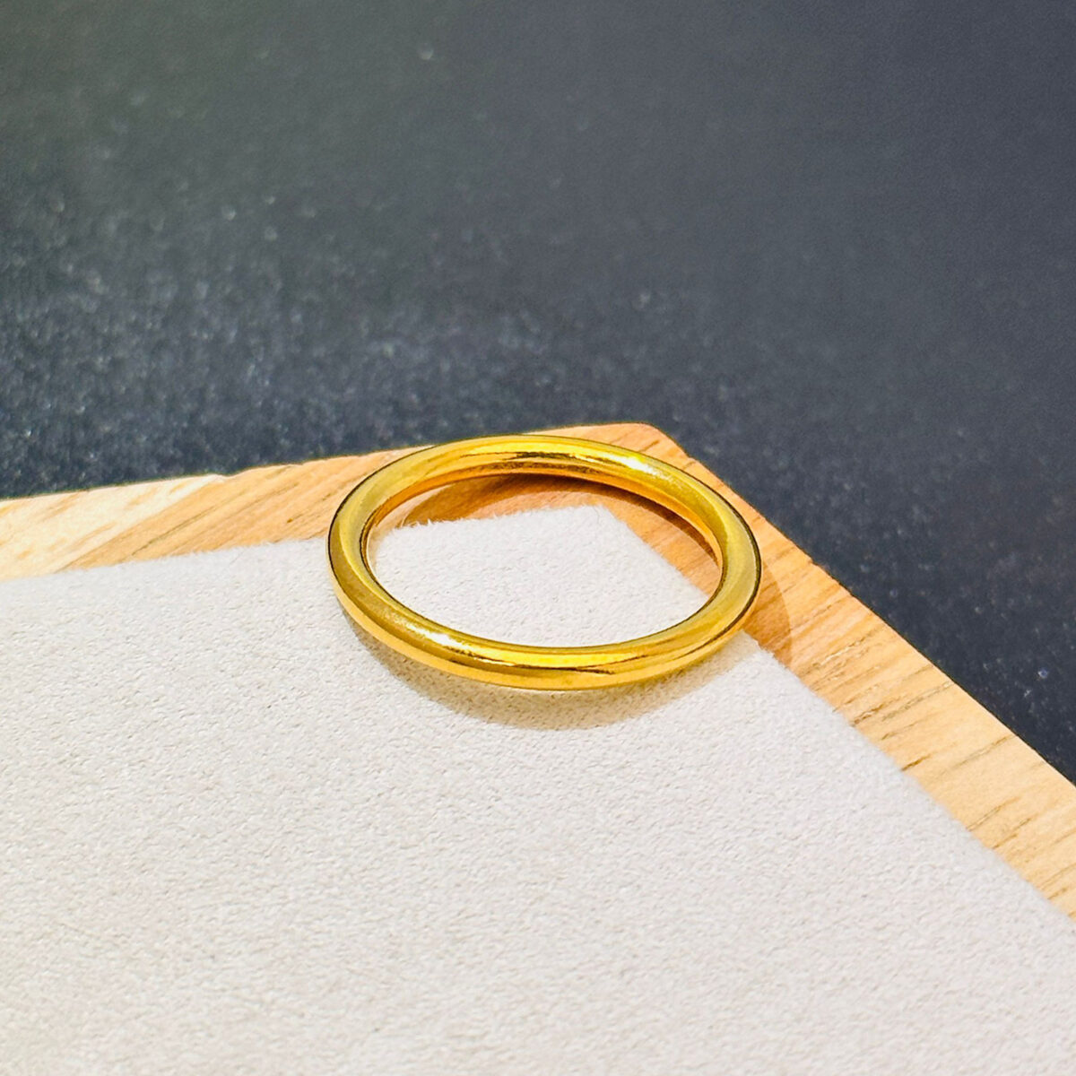 Golden Loop Ring