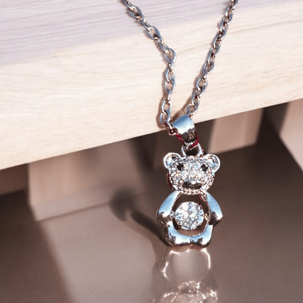 Necklace with Pendant Teddy Bear