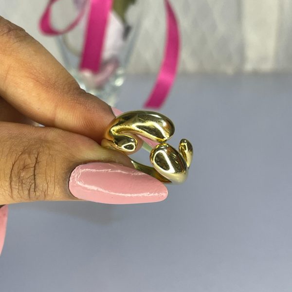 Bold Gold Statement Ring for Women