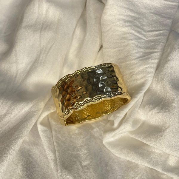 Molten Hammered Cuff