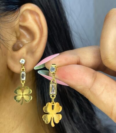 Dainty Clover Dangles