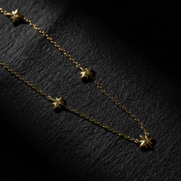 Gold Star necklace