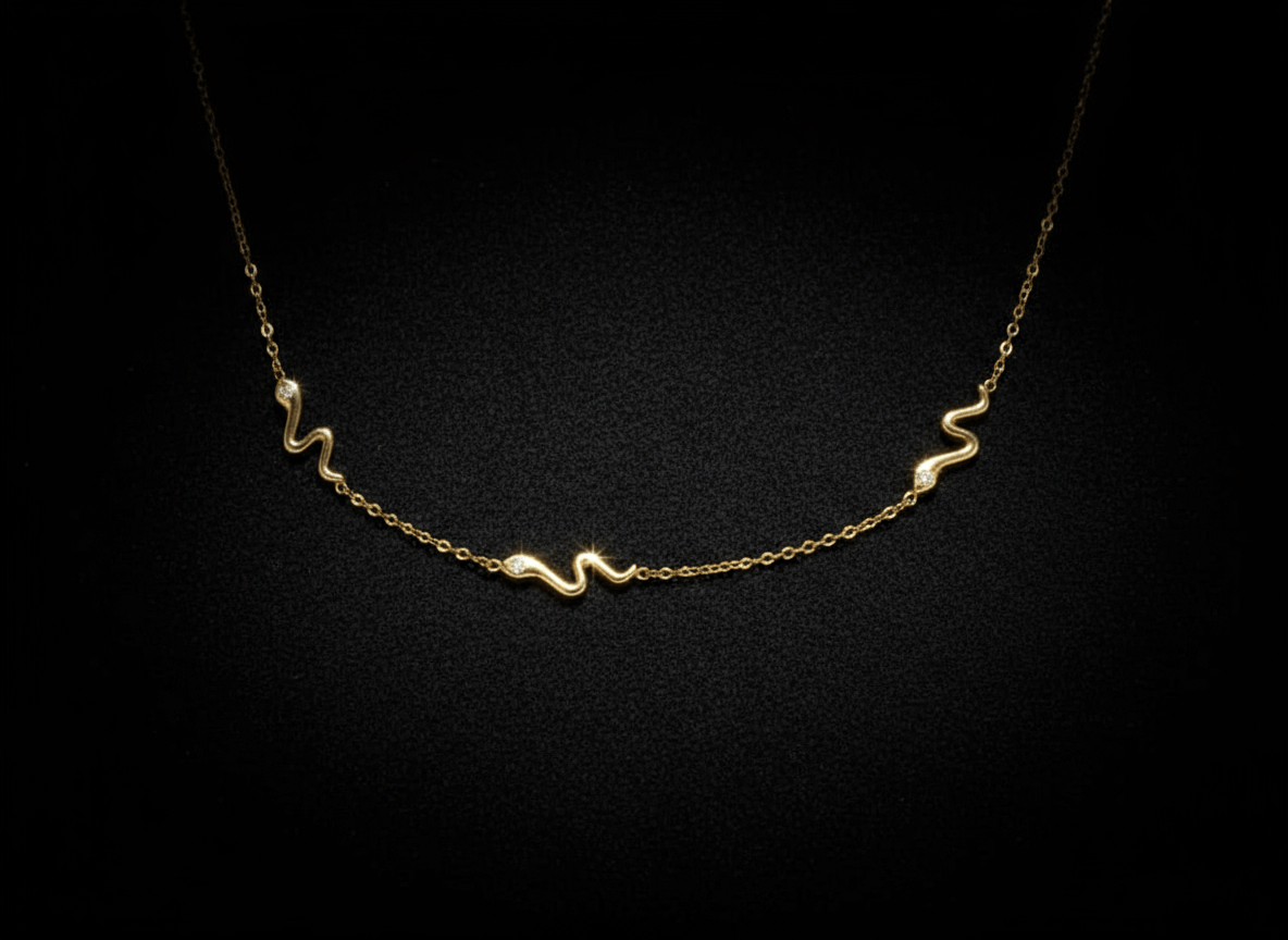 generated-image (24) Minimalist Gold Wavy Chain Necklace