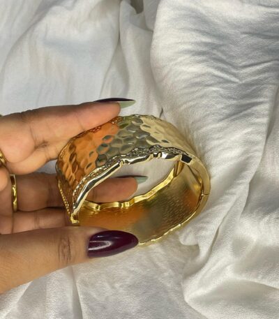 Molten Hammered Cuff