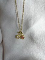 Heart Cherry Blush Necklace