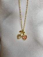 Heart Cherry Blush Necklace