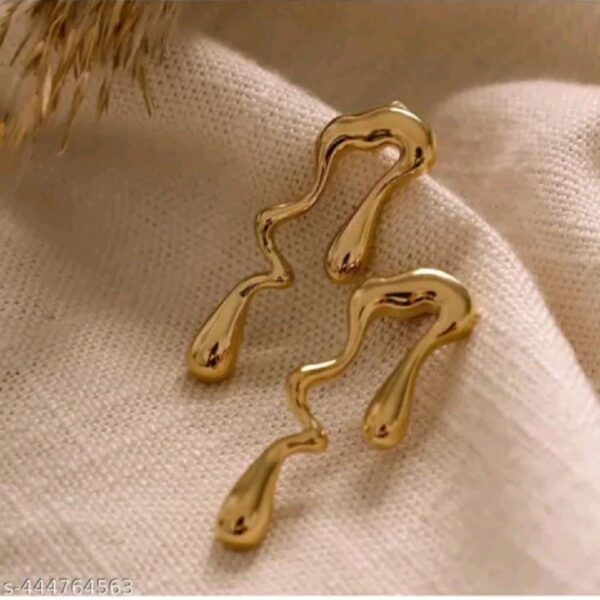 Wavy Fish Earrings