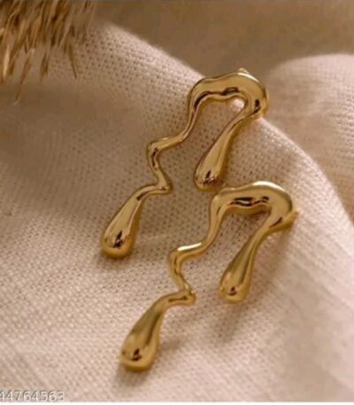 Wavy Fish Earrings