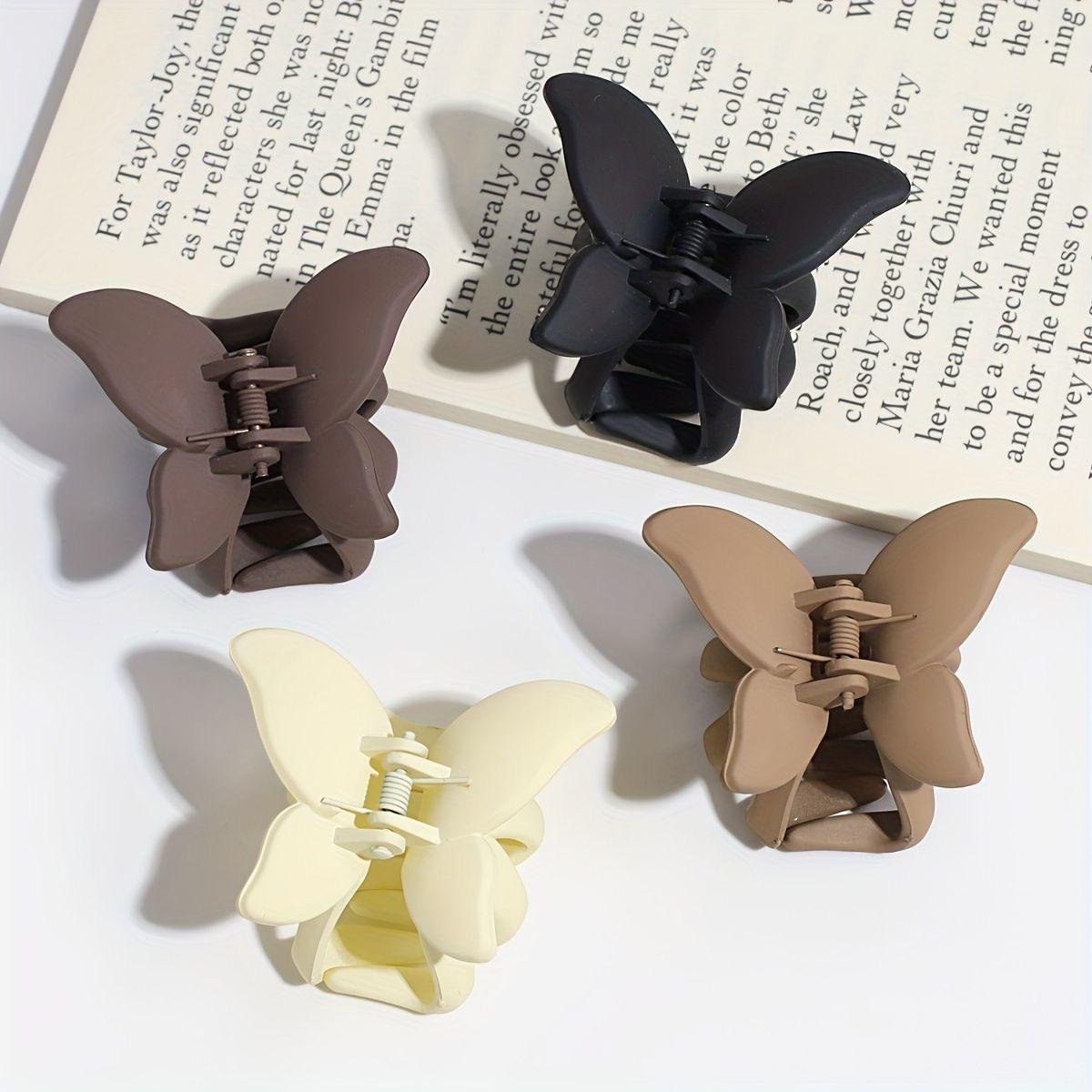 Butterfly Claw Hair Clips for Women Girls